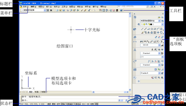 中文AutoCAD2008 基础教程免费下载（ppt课件） 第1张