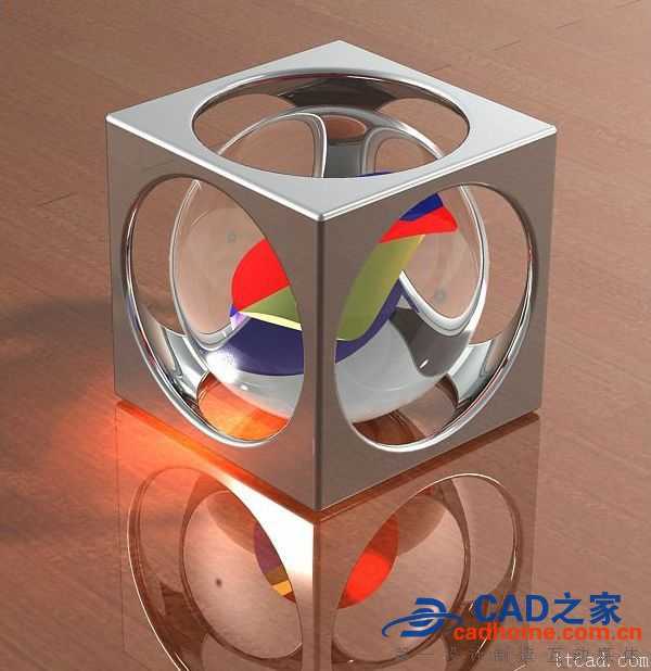 AutoCAD渲染教程_不锈钢&玻璃渲染方法 第23张