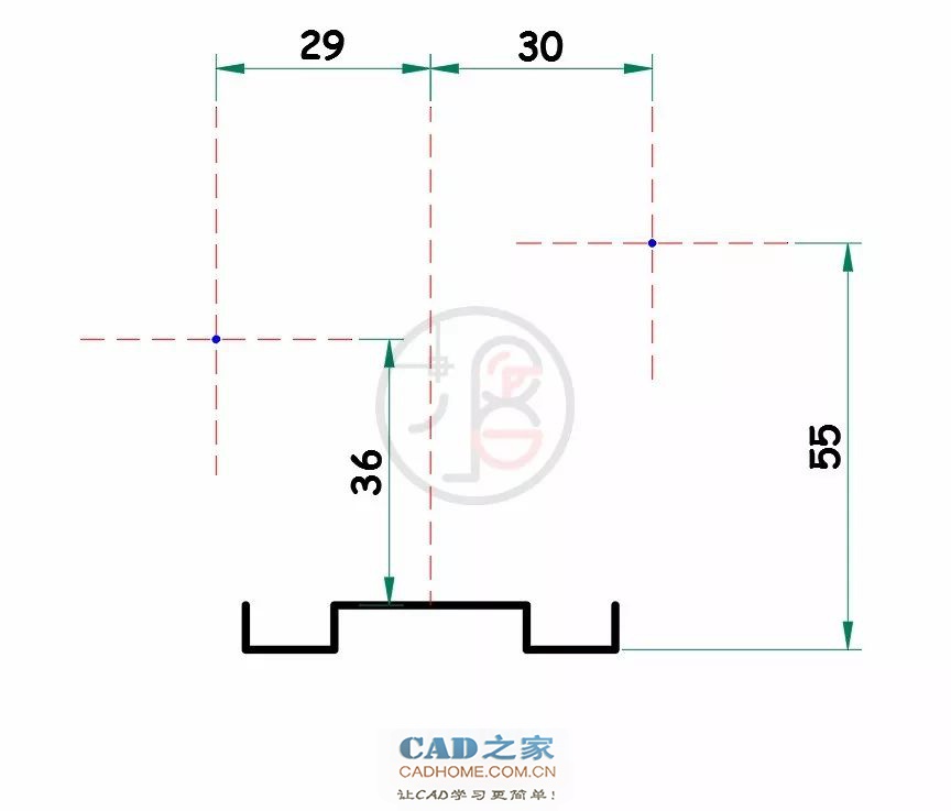 [CAD练习]圆的相切关系及间接辅助画法 第5张