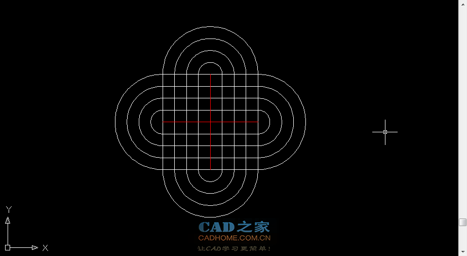 AUTOCAD绘制中国结效果的图形图文教程 第9张