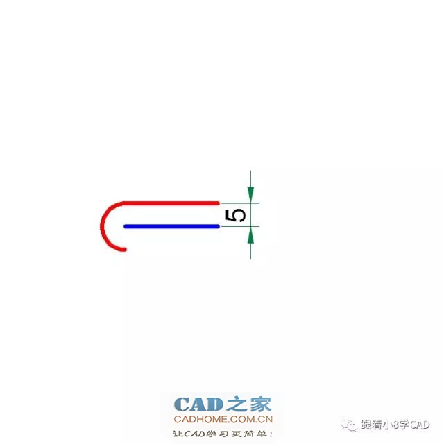 小8基础教程系列cad练习题5 第10张