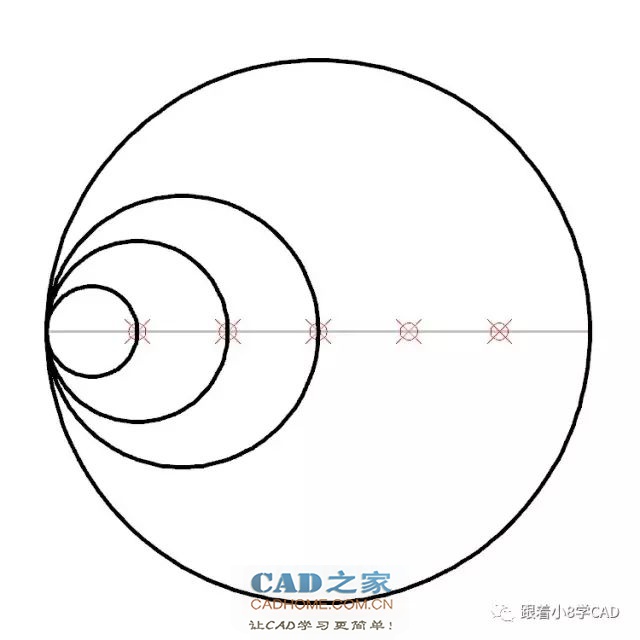 小8基础教程系列cad练习题1 第11张