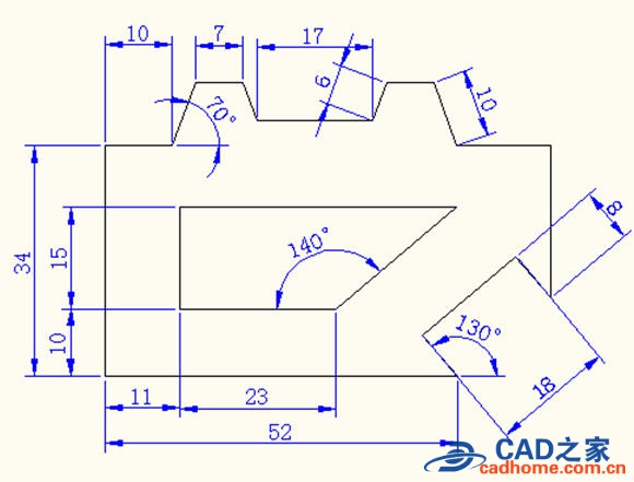 cad图分析与画图思路（适合新手初级学习用） 第7张