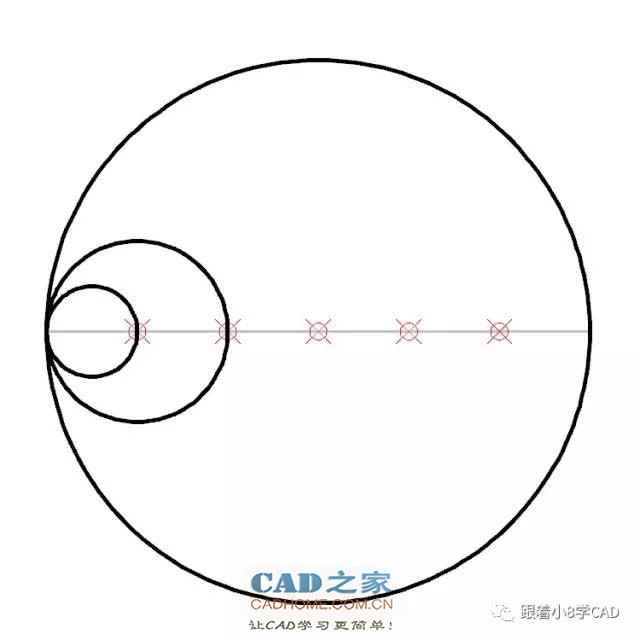 小8基础教程系列cad练习题1 第9张