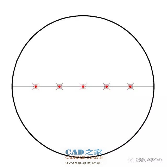 小8基础教程系列cad练习题1 第5张