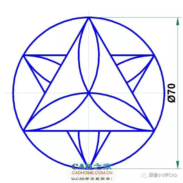 小8基础教程系列cad练习题4 第1张