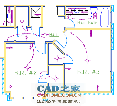 Autocad2019第六课：绘制图形时特性基础操作教程 第3张