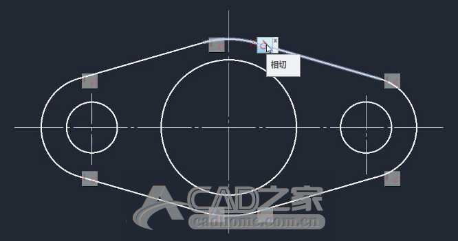 CAD相切/相等/同心/重合/对称/水平约束快捷键 第7张