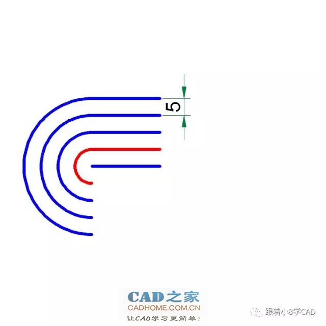 小8基础教程系列cad练习题5 第16张