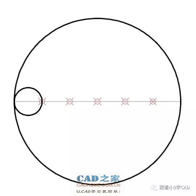 小8基础教程系列cad练习题1 第7张