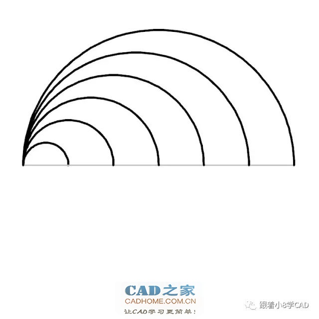 小8基础教程系列cad练习题1 第19张