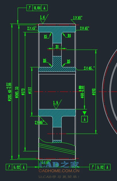 用AutoCAD2018绘制齿轮零件图文教程 第5张