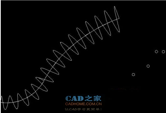 CAD绘制弧线弹簧的图文教程 第9张