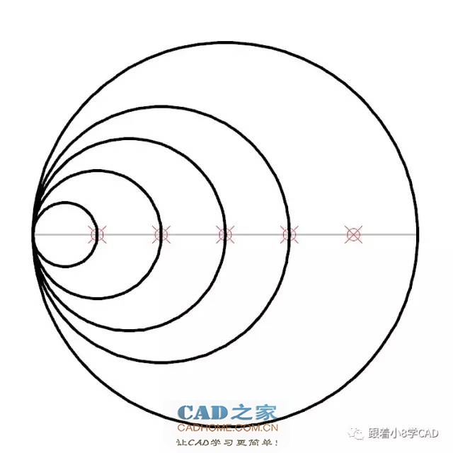 小8基础教程系列cad练习题1 第13张