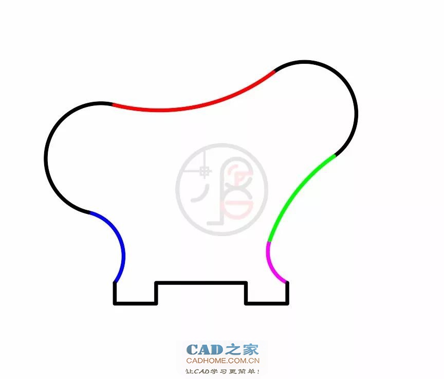 [CAD练习]圆的相切关系及间接辅助画法 第31张