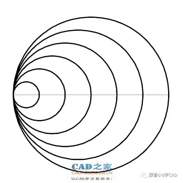 小8基础教程系列cad练习题1 第17张