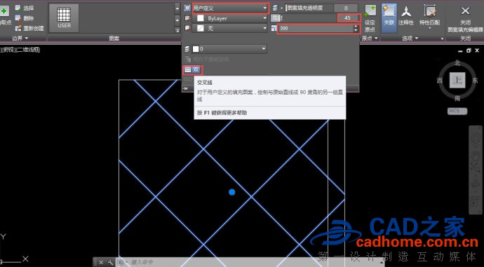 autoCAD填充比例是怎么计算的？ 第19张