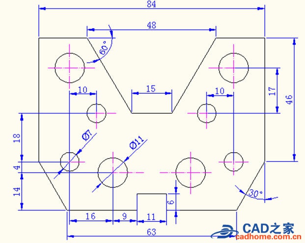 cad图分析与画图思路(适合中级学习用) 第3张