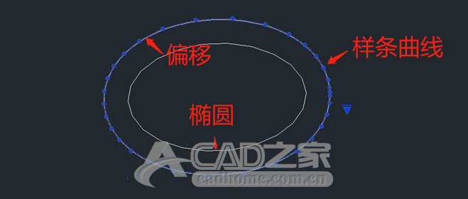 CAD如何画用多段线表示的椭圆? 第3张