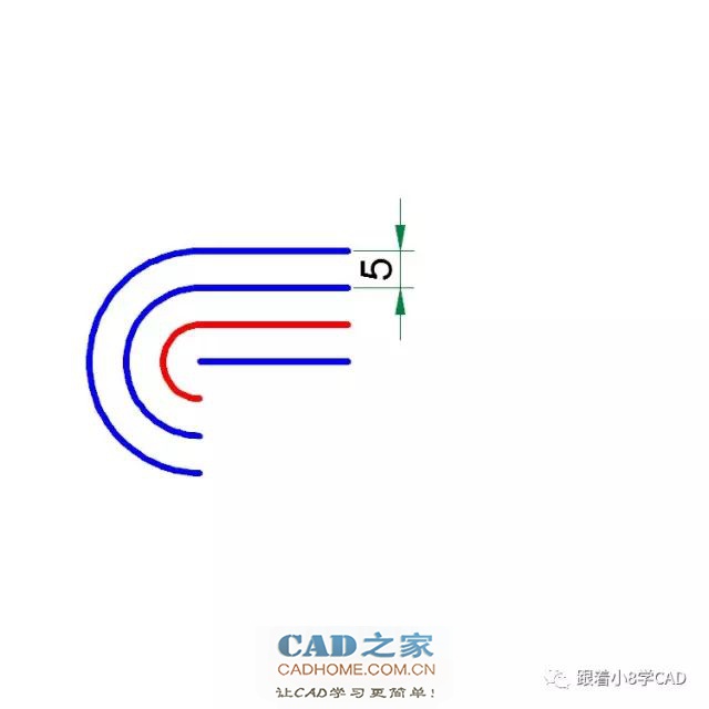 小8基础教程系列cad练习题5 第14张