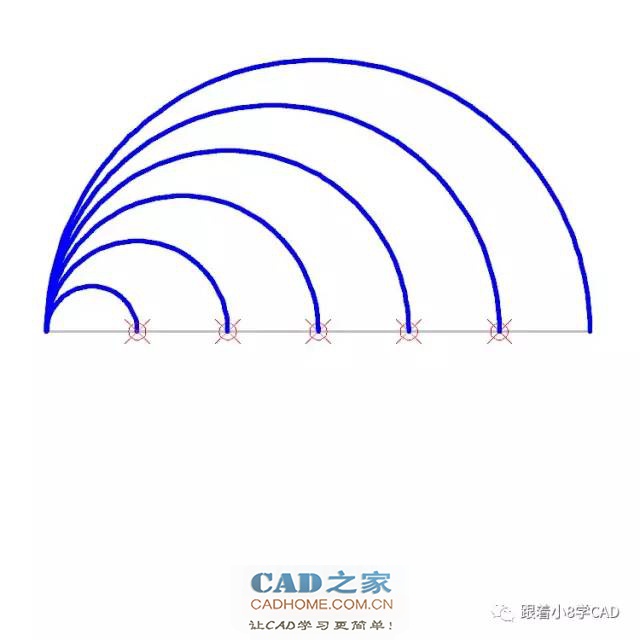 小8基础教程系列cad练习题1 第53张