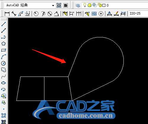 CAD绘制蝶型螺母零件平面图的图文教程 第13张