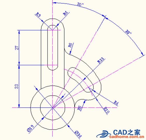 cad图分析与画图思路(适合中级学习用) 第7张