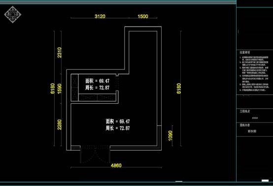 建筑CAD图纸,办公建筑工作室装修设计CAD图纸 第1张