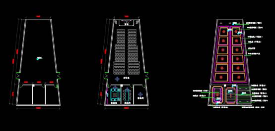 CAD建筑图纸查看,CAD建筑图纸查看之酒店会议厅 第1张