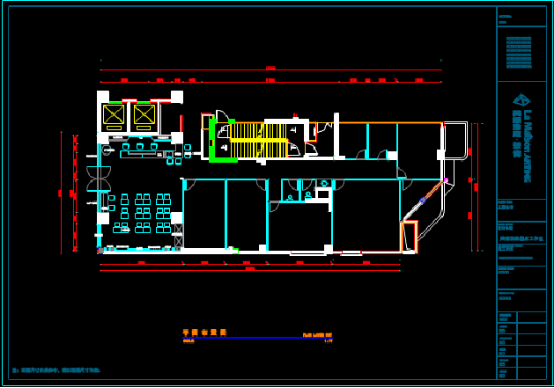 CAD建筑施工图,店面CAD建筑施工图纸查看 第1张