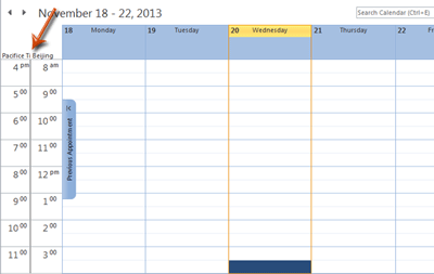 如何在Outlook中添加和更改第二时区？ 第6张