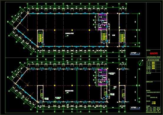 CAD建筑工程图,旅游服务房的CAD建筑工程图 第1张