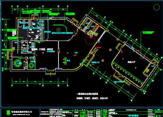 CAD软件设计图纸,江西办公楼平面调整CAD图纸 第4张
