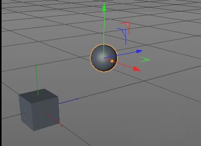 C4D将坐标轴移回到物体中心的简单教程 第2张