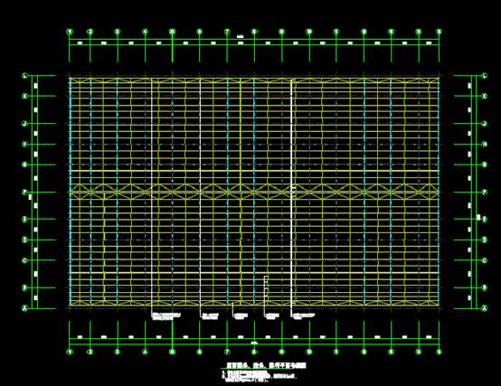 CAD结构图,钢结构厂房设计CAD结构图 第5张