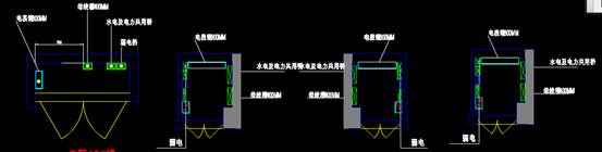 CAD住宅建筑电气图纸,一户一表箱CAD住宅建筑电气图纸 第1张