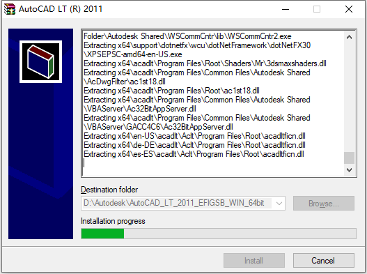 Autodesk AutoCAD LT 2011 32位64位英文版安装教程 第2张