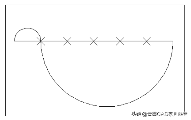 cad圆弧定数等分怎么弄（CAD定数等分画圆弧的技巧与方法） 第3张