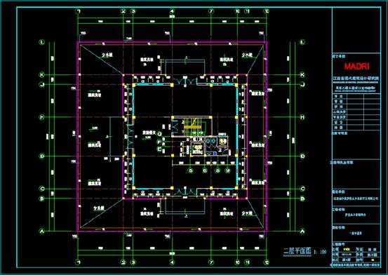 CAD建筑工程图,某码头项目的CAD建筑工程图 第2张