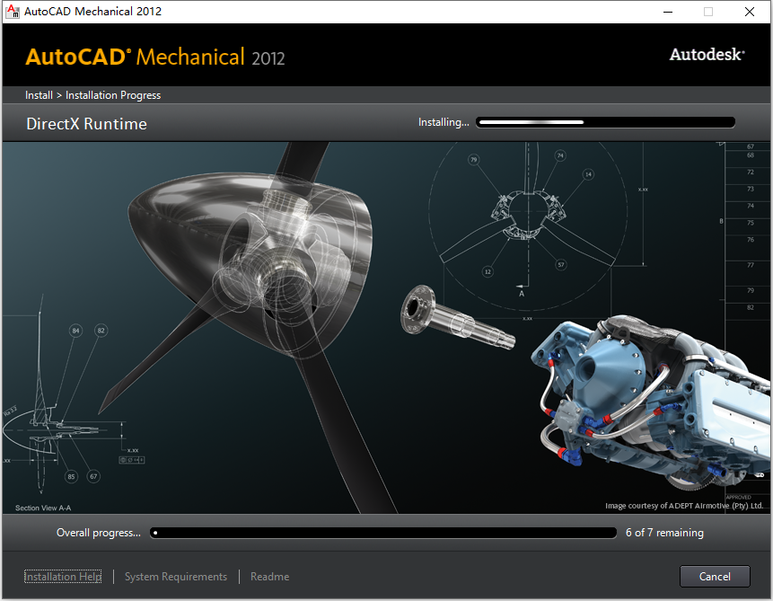 Autodesk AutoCAD Mechanical 2012 32位64位英文版安装教程 第7张