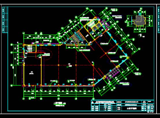 CAD建筑图纸快速查看,CAD建筑图纸快速查看之商业建筑建施图 第2张