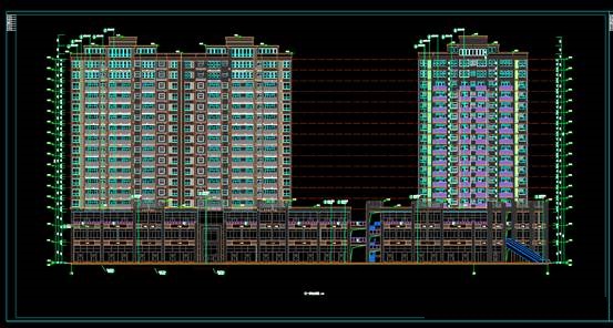 商业建筑CAD平面图,商场全套建筑设计CAD图纸学习资源 第2张