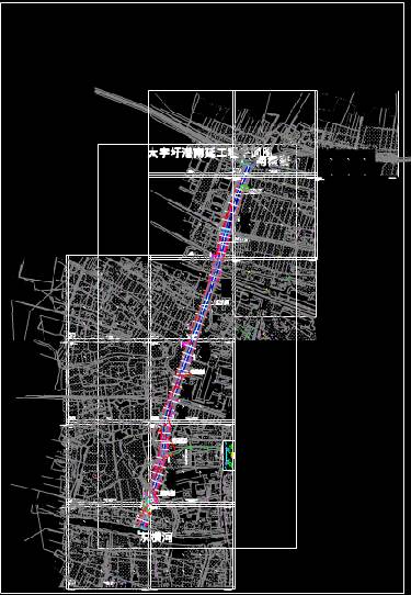 道路设计CAD图纸之总图设计 第1张