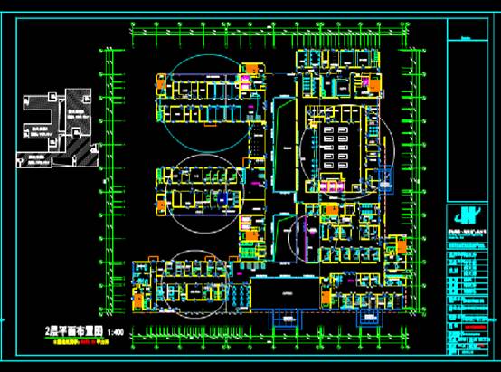 CAD建筑图纸查看,医院室内装饰的CAD建筑图纸查看