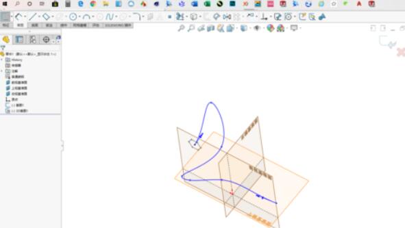 solidworks2019扫描命令使用具体方法 第5张