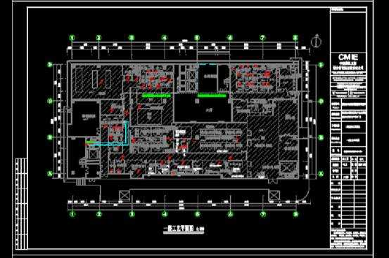 建筑CAD图纸的装修电气施工图 第2张