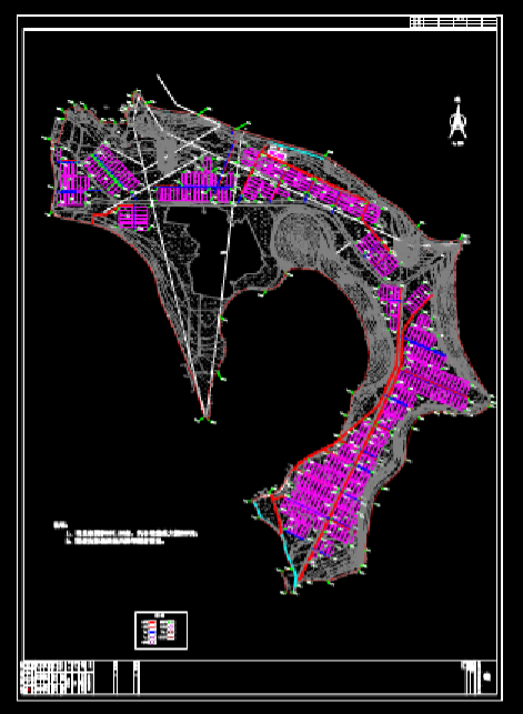 CAD建筑图纸快速查看,CAD建筑图纸快速查看之蔬菜大棚地形图 第1张