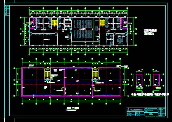 CAD建筑工程图,业务用房的CAD建筑工程图 第4张