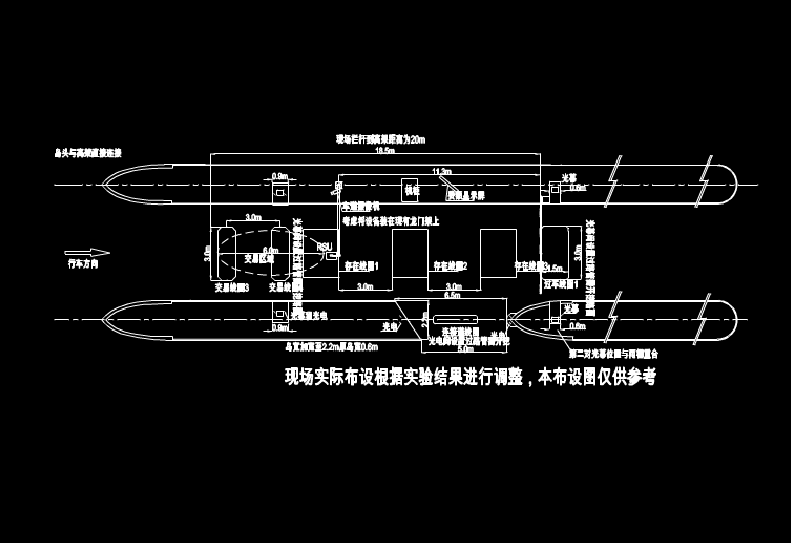 ETC现场设计效果的CAD设计图纸 第1张