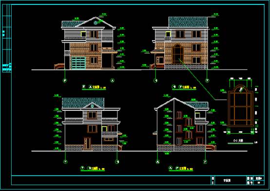 某别墅的结构设计CAD图纸 第5张